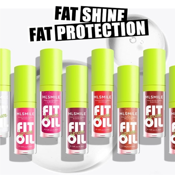 NIB  Set of 8 Lip Oil-Lip Glaze - Picture 5 of 9